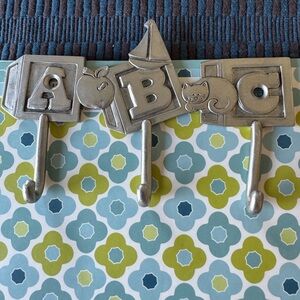 Seagull Pewter hook for baby’s room- new